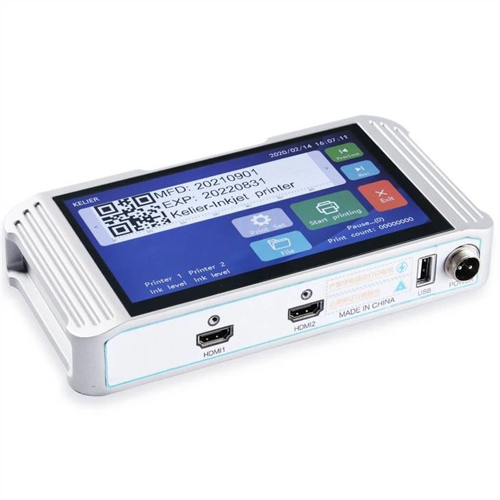 Qr Code Plastic Printer