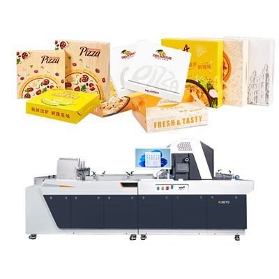 Jednoprůchodový tiskařský stroj na kartony