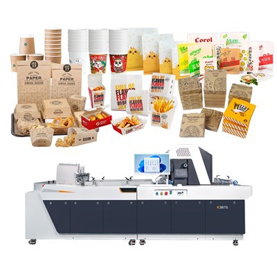 Stroj na tisk ventilátoru papíru